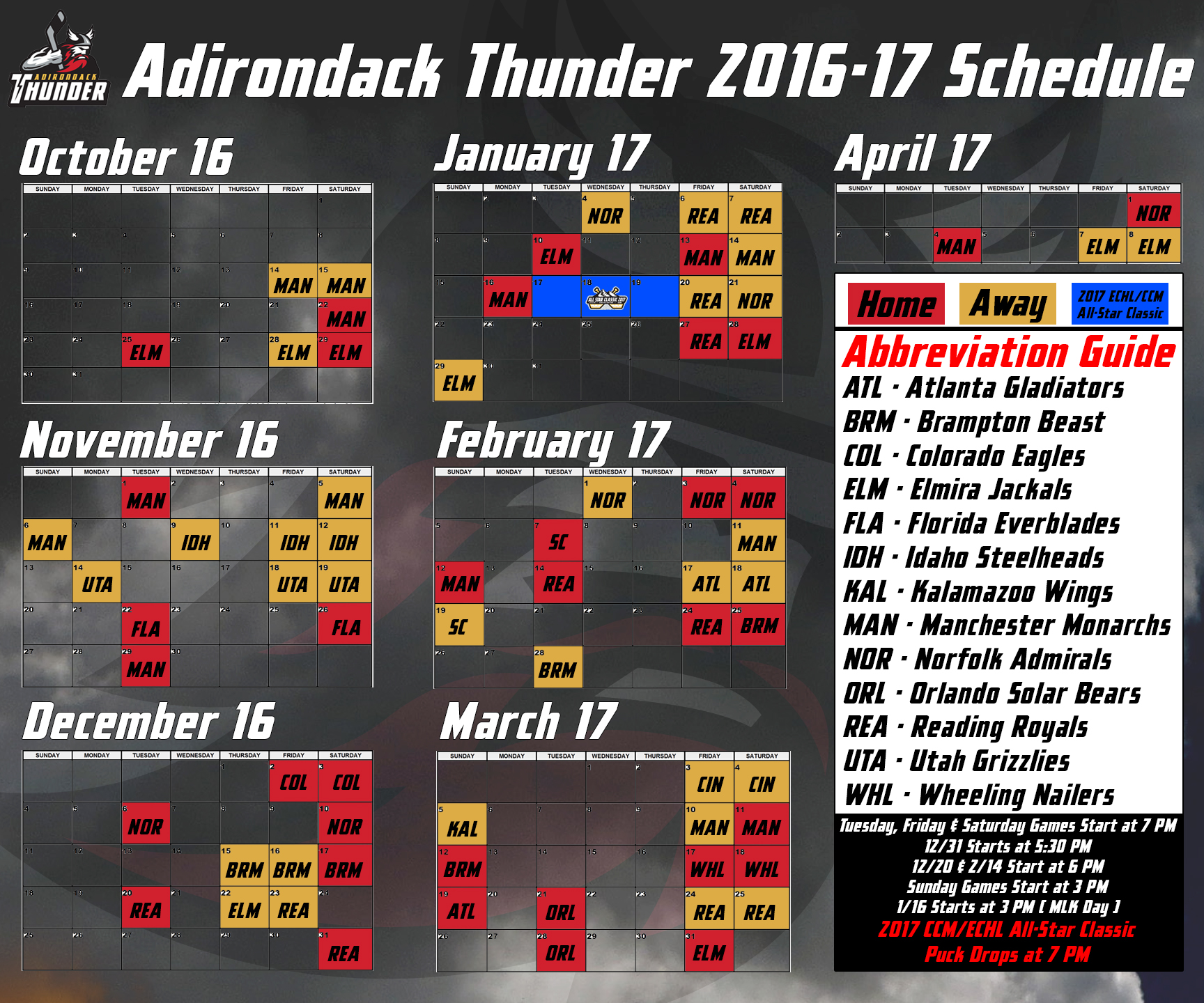 Adirondack Thunder Home